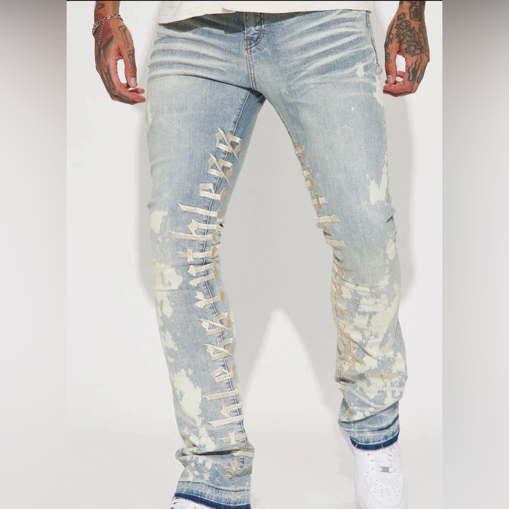 Men’s Reckless stacked jeans sz42 nwt